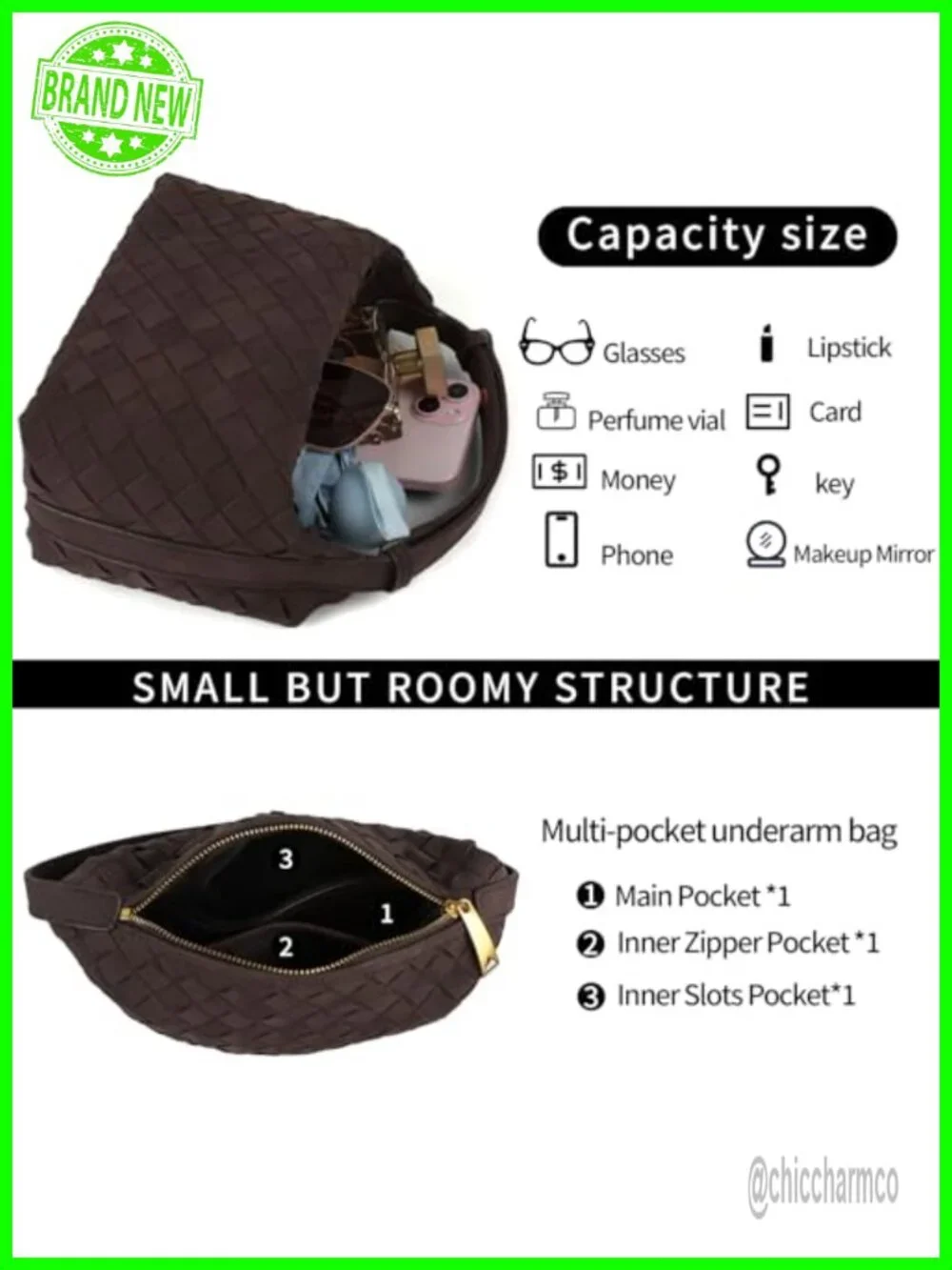 Faux Suede Woven Hobo Handbag with Adjustable Strap